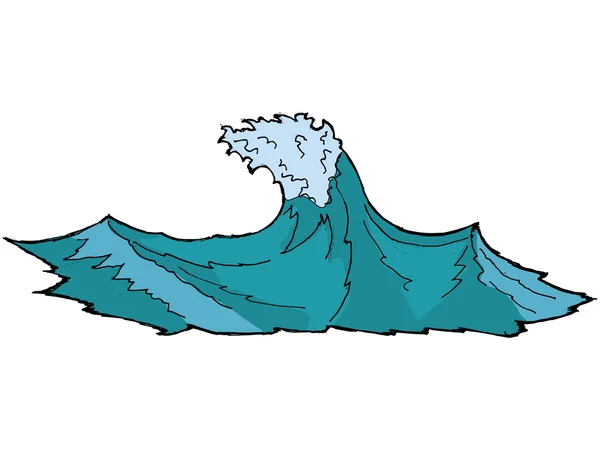 海の波 — ストックベクタ