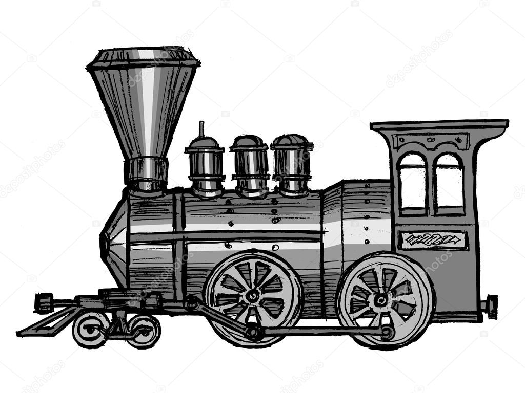 Vintage steam train Stock Vector Image by ©Perysty #30173493 Vintage steam train Stock Vector Image by ©Perysty #30173493