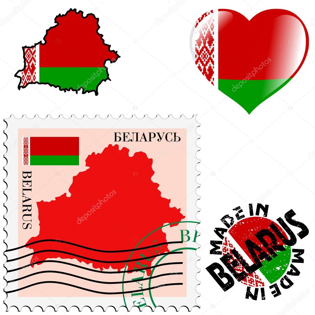 national colours of Belarus