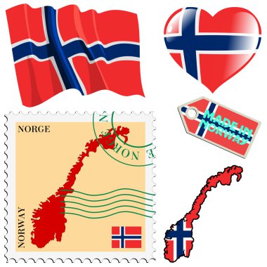 Norveç'in ulusal renkler