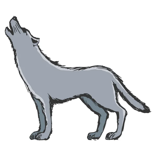 狼 — 图库矢量图片