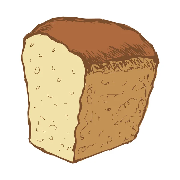 Laib Brot — Stockvektor