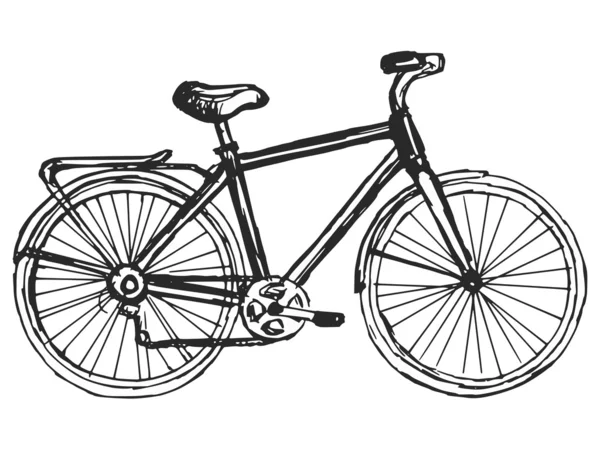 Fiets — Stockvector