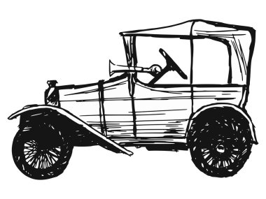 Retro araba