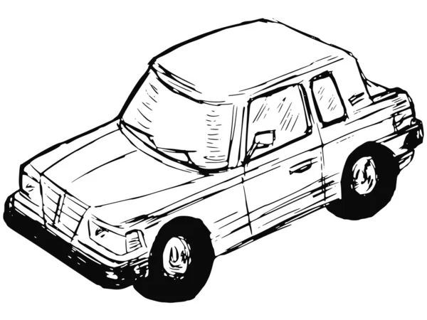 Модель автомобиля — стоковый вектор