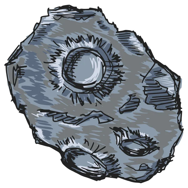 Astéroïde — Image vectorielle