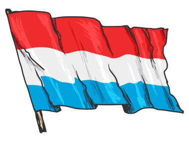 Lüksemburg Bayrağı