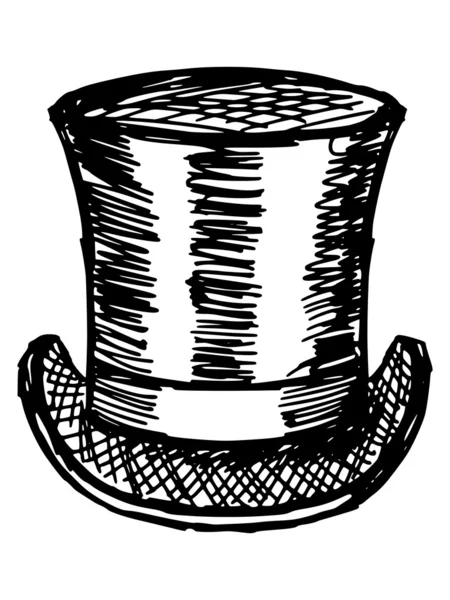 Chapeau supérieur — Image vectorielle