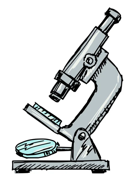 Microscope — Image vectorielle