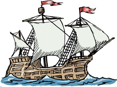 caravel clipart