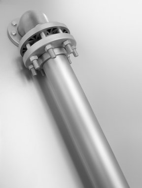 petrol veya doğal gaz boru hattı kesimi