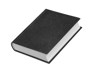 Beyaz arkaplan üzerine kitap