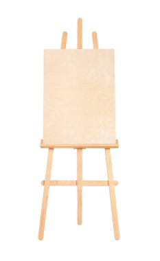 Easel on a white background. Device for drawing clipart