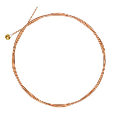 gitar teli beyaz zemin üzerine