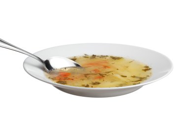 bir tabak taze çorba