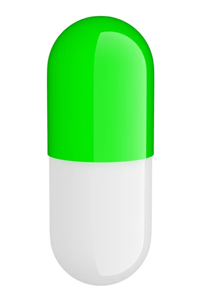 P-piller på en vit bakgrund — Stockfoto