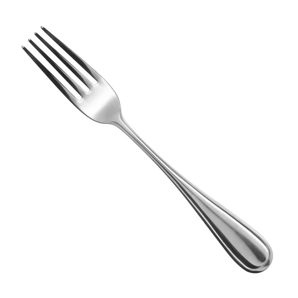 Fork on white background — Stock Photo, Image