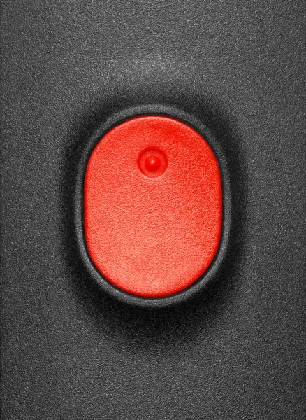 Botón de interruptor en un fondo negro — Foto de Stock