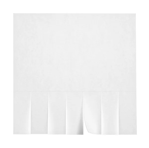 Blank advertisement on a white background. Template. — Stock Photo, Image