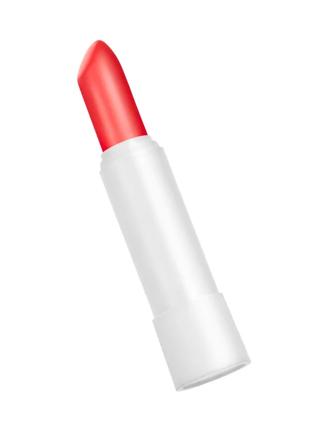 Lipstick op witte achtergrond — Stockfoto