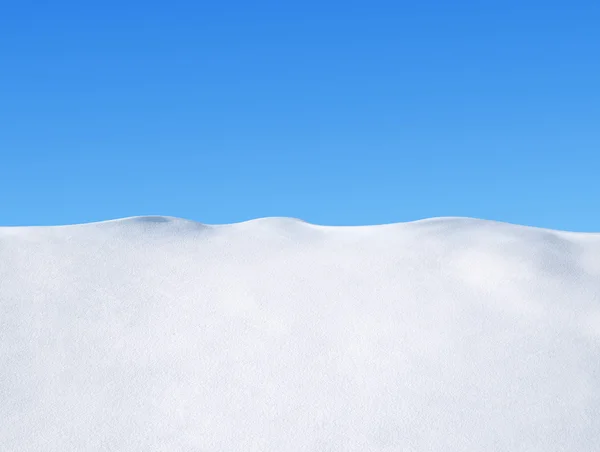Schnee und Himmel. Abstrakter Hintergrund — Stockfoto