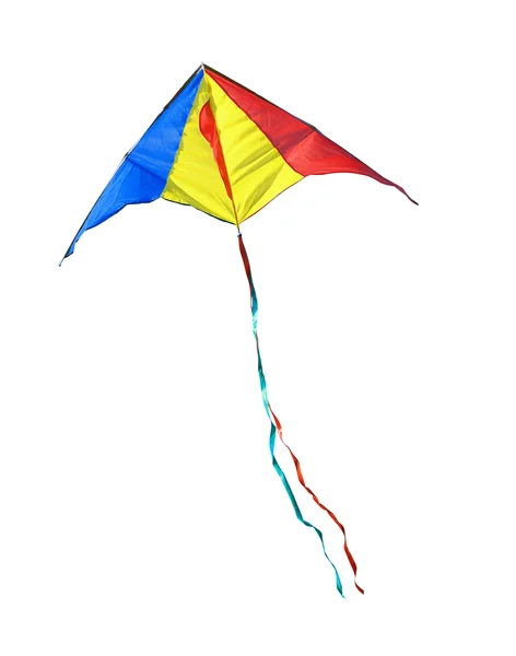 Kite on a white background — Stock Photo, Image