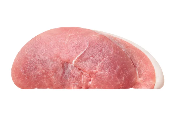 Carne fresca cruda sobre fondo blanco — Foto de Stock