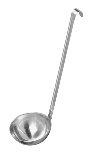 Soup ladle on white background — Stock Photo, Image