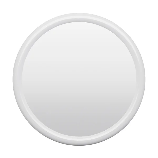 Round template on a white background — Stock Photo, Image