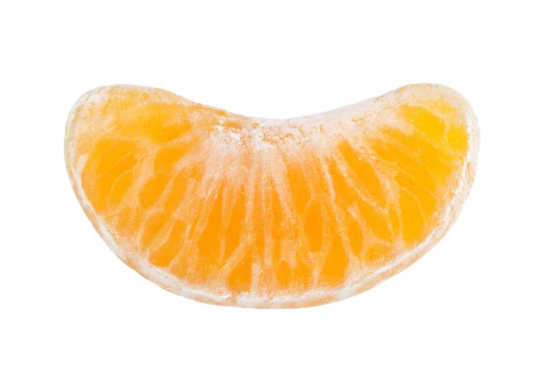 O felie de mandarină — Fotografie, imagine de stoc