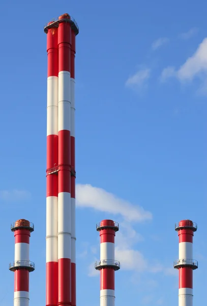 Tubulação industrial — Fotografia de Stock