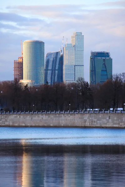 Widok na miasto — Zdjęcie stockowe