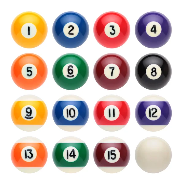 Billiard balls — Stock Photo, Image