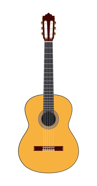Akustisk gitarr — Stock vektor