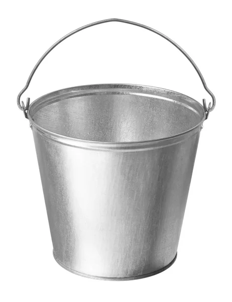 Metallic bucket — Stock Photo, Image