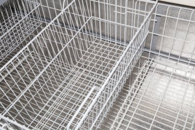 süpermarket boş buzdolabı