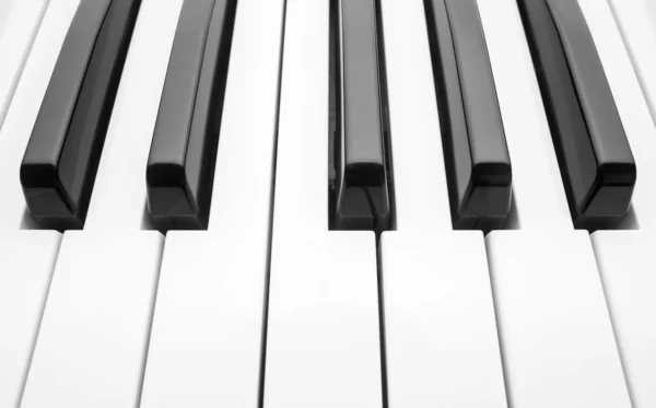 Piyano Klavye. arka plan. — Stockfoto