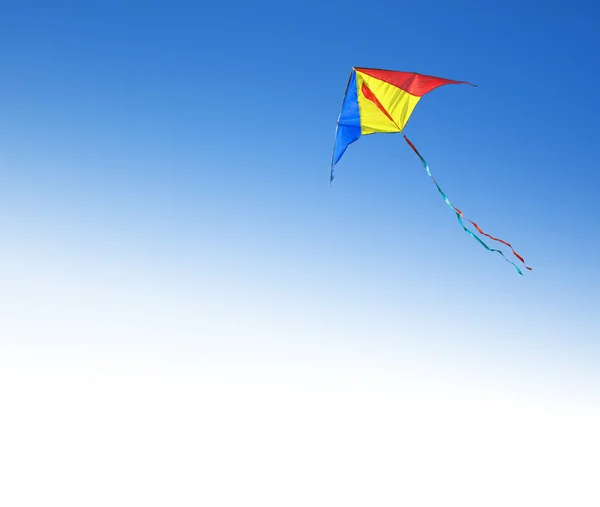 Kite flying in the sky — Stock Photo, Image