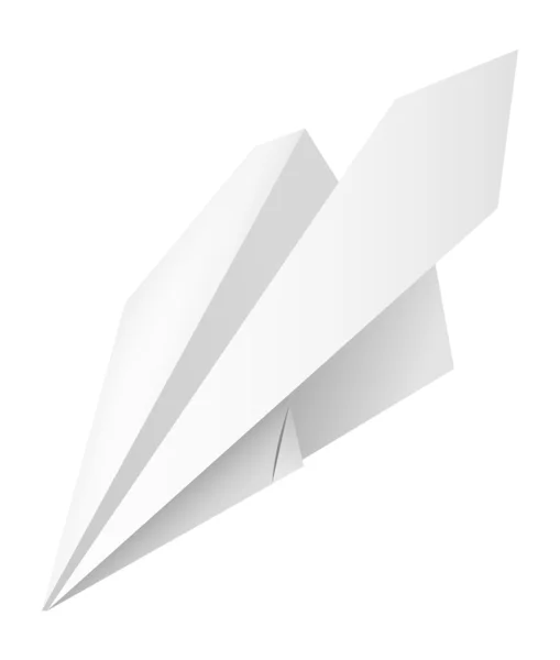 Літак паперу, Векторні ілюстрації — стоковий вектор