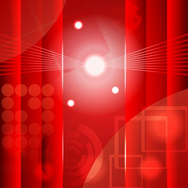 Röd abstrakt bakgrund. eps10 — Stock vektor
