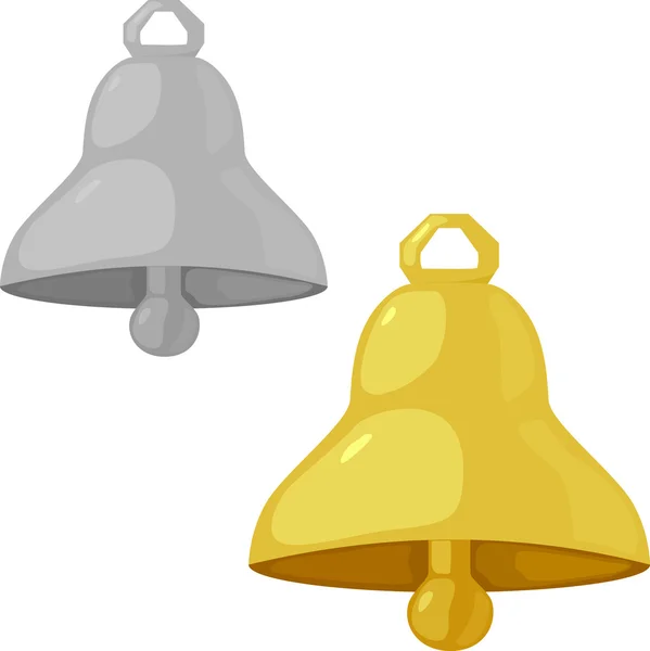 Illustrazione di una campana. eps10 — Vettoriale Stock