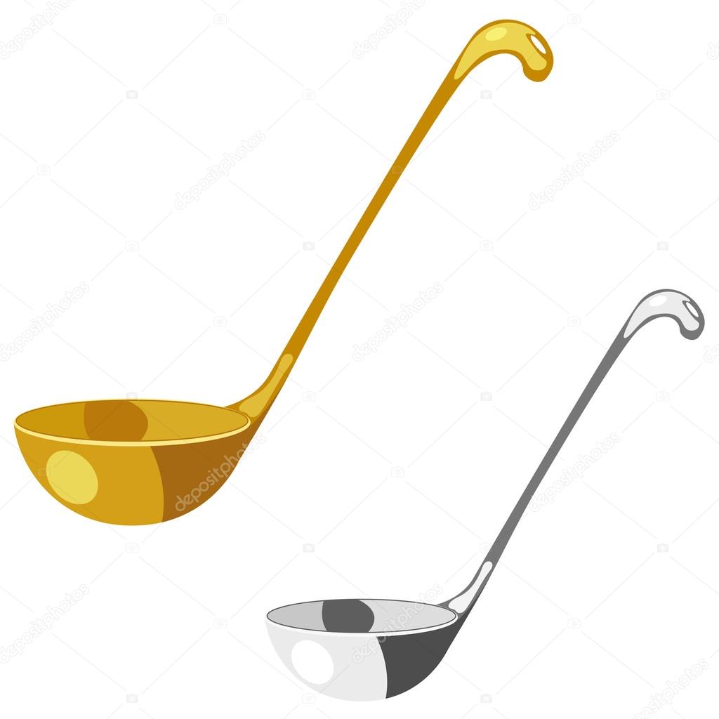 Soup spoon. eps10 Stock Vector by ©lapotnik 13839417