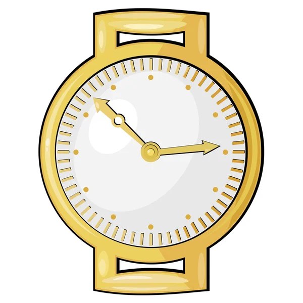 Карикатурные часы. eps10 — стоковый вектор