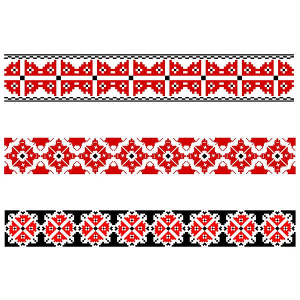 ウクライナの刺繍の要素。eps10 — ストックベクタ