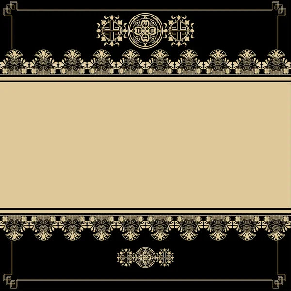 Antika tasarım elementlerine sahip eski arkaplan