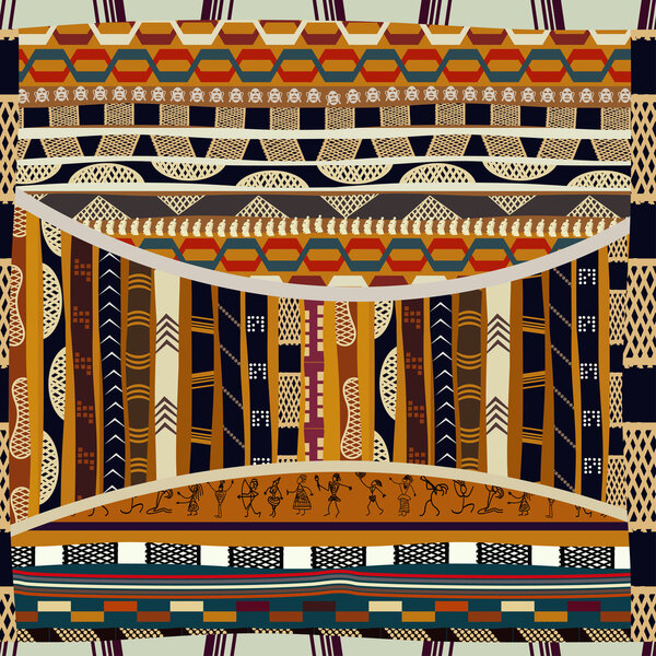 Бесшовный геометрический узор