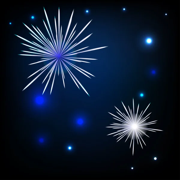 Fireworks — Stock Vector