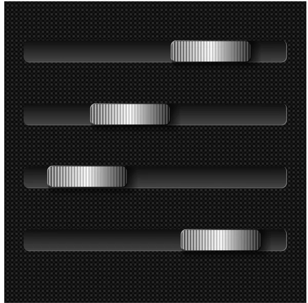 Fondo abstracto con deslizadores — Archivo Imágenes Vectoriales