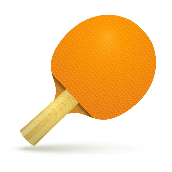 Raqueta mesa de ping-pong — Vector de stock