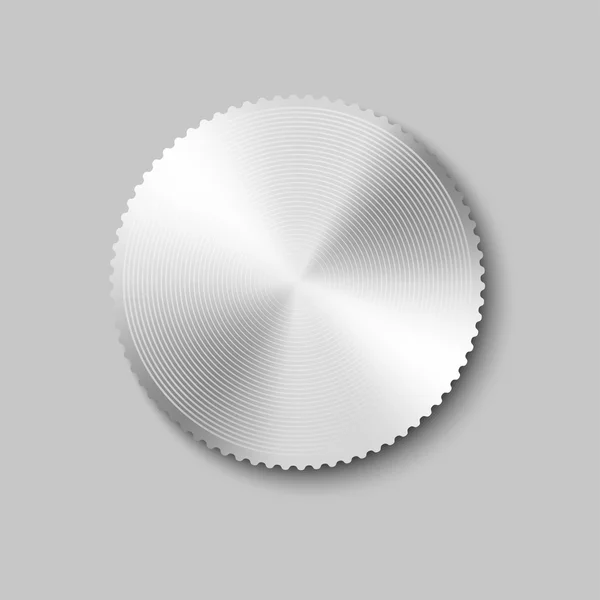 Botón gris — Archivo Imágenes Vectoriales